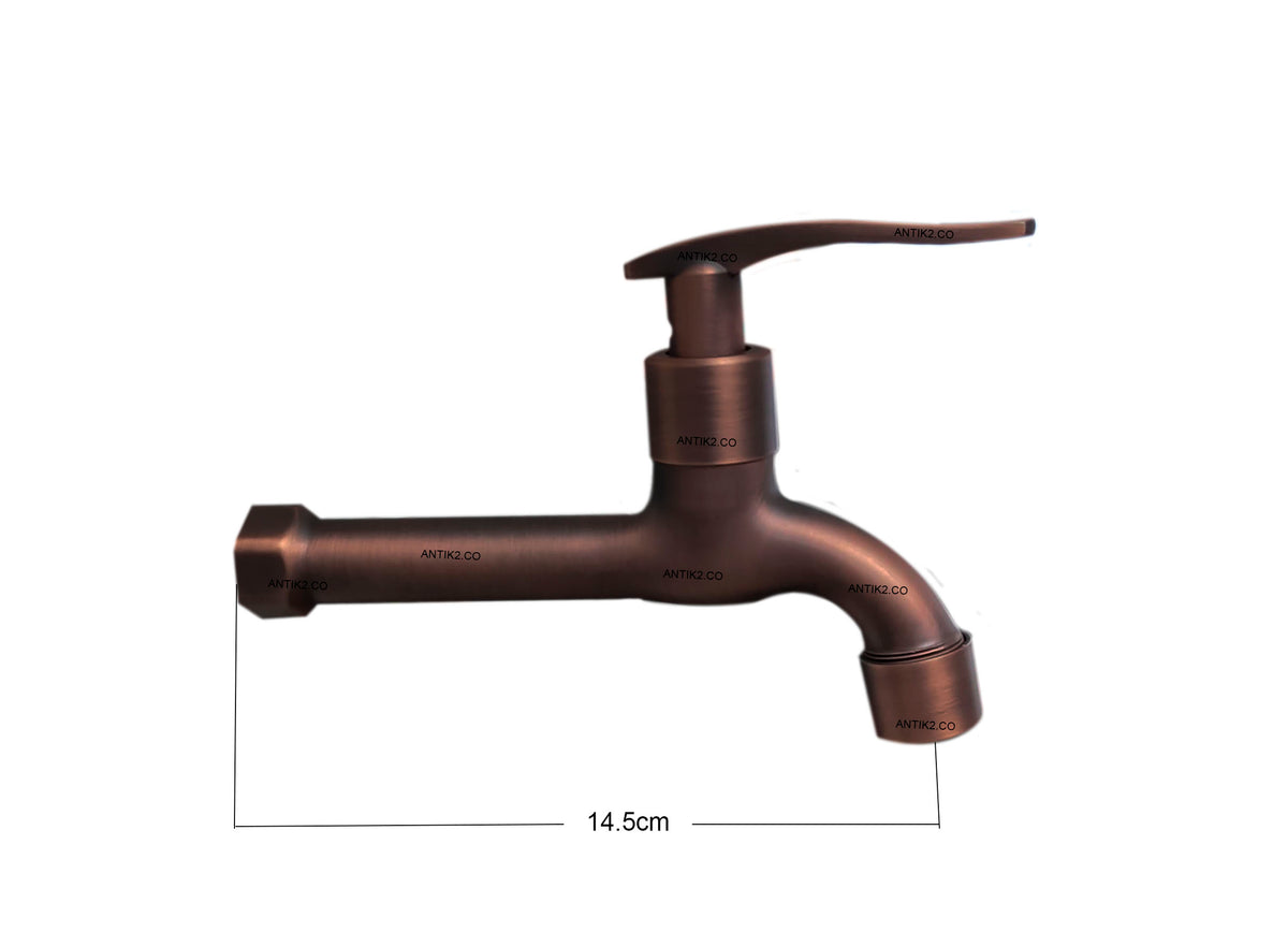 Griferia De Pared Para Lavamanos Baño Llave Agua Copper Grifo Mezclador  Baño