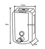 Dispensador jabón 800ml Acero inoxidable