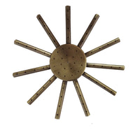 Ducha Star Bronce Antiguo 20cm + Tubo